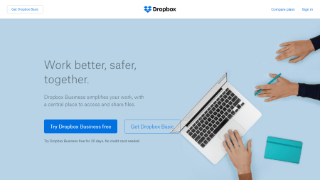 Visit Dropbox video host